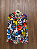 Chest 23 Length 28 Fabric Linen Soft Shirt