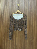 Chest 14 Length 16 Fabric Elastic Long Sleeve