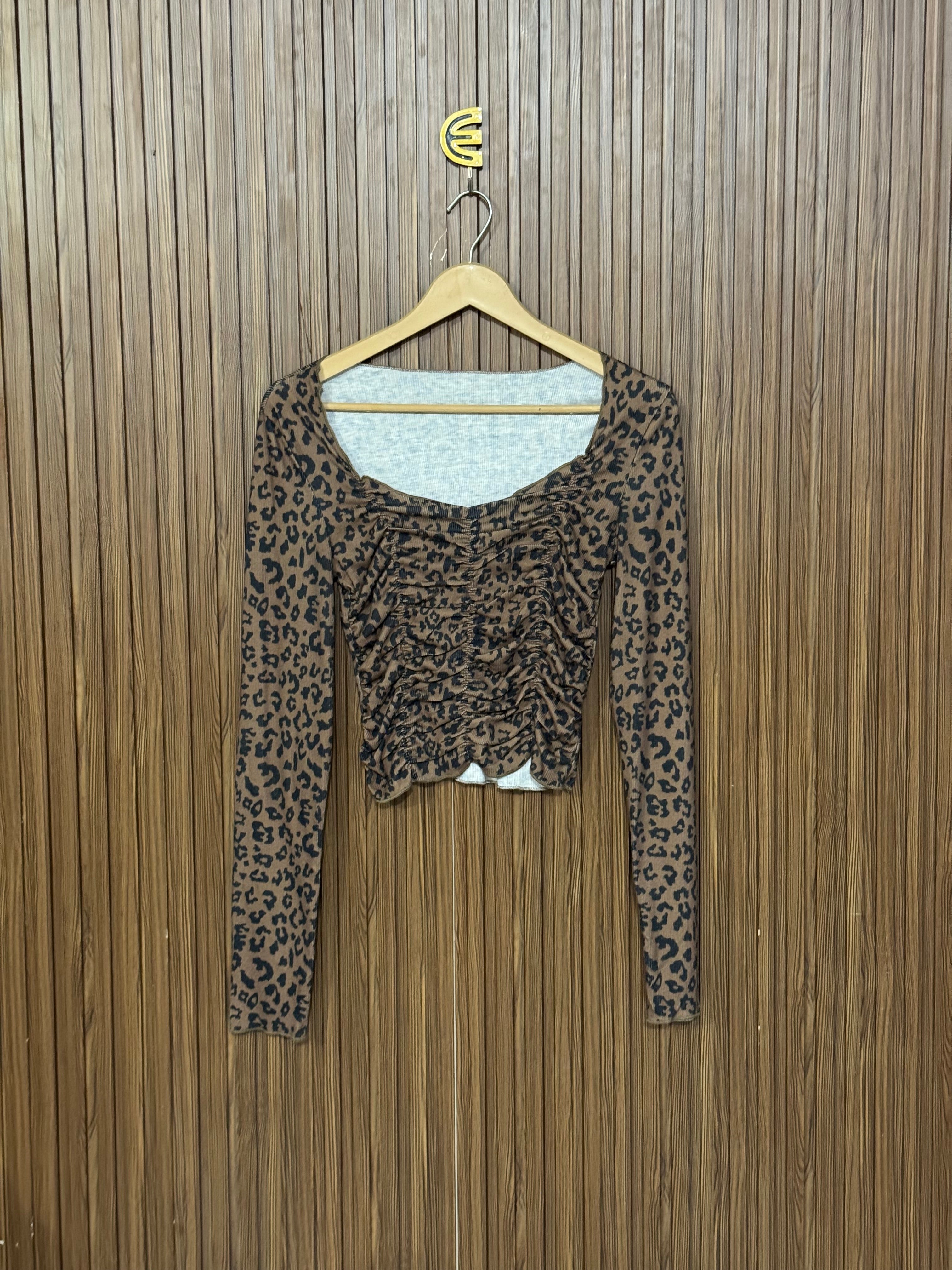 Chest 14 Length 16 Fabric Elastic Long Sleeve