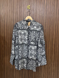 Chest 24 Length 28 Fabric Silk Cotton Shirt