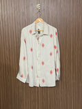 Chest 24 Length 28 Fabric Silk White Top