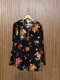 Chest 21 Length 27 Fabric Silk Casual Top