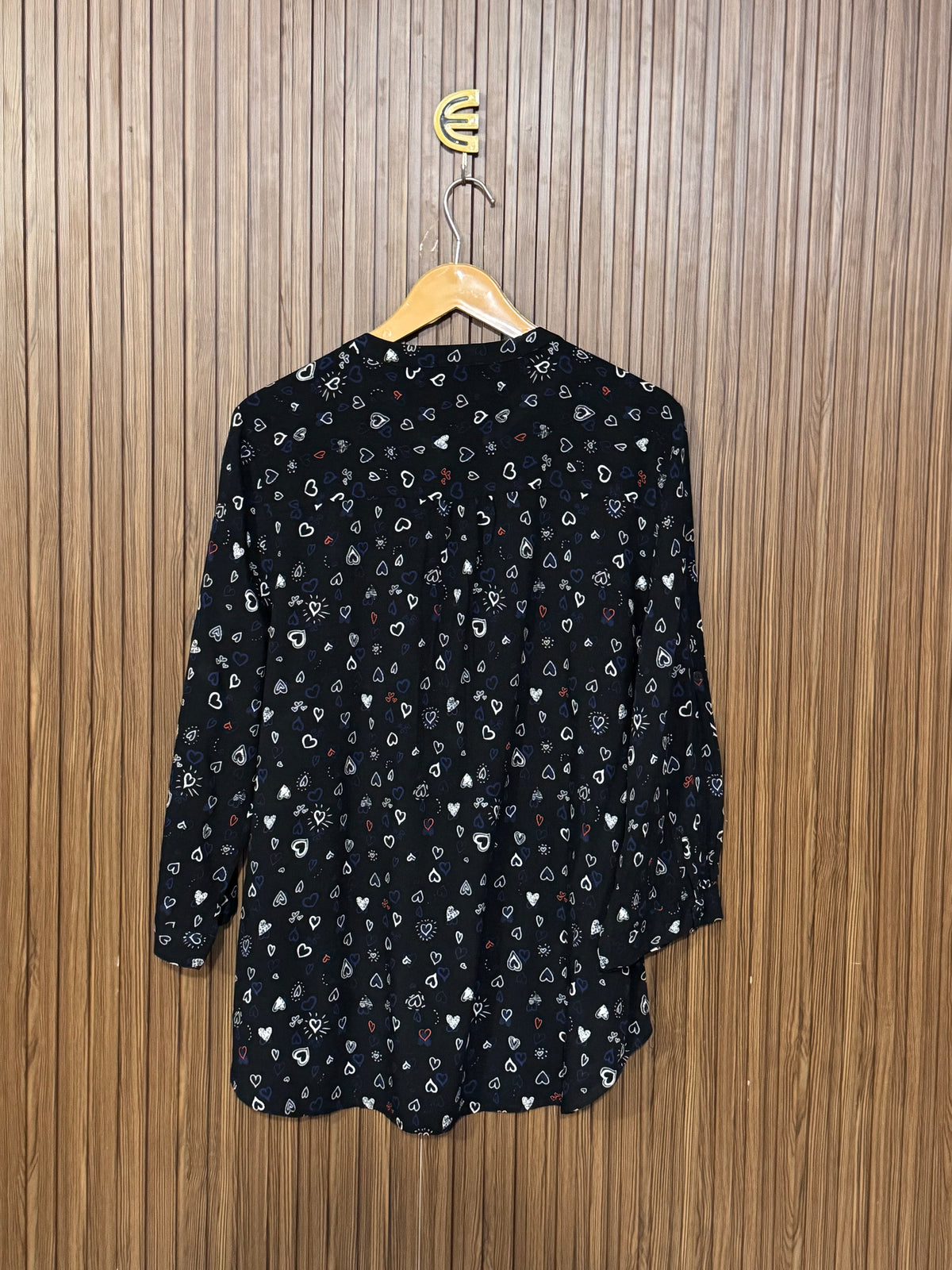 Chest 20 Length 28 Fabric Silk Modern Shirt