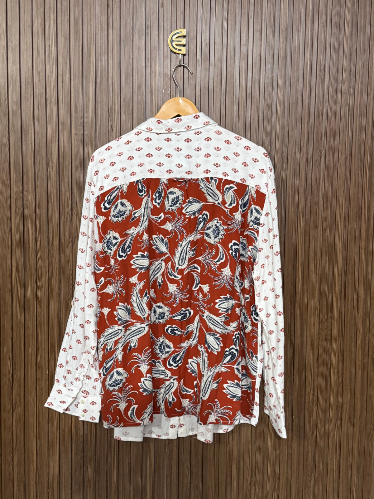 Chest 23 Length 28 Fabric Silk Fresh Shirt