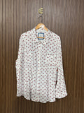 Chest 23 Length 28 Fabric Silk Fresh Shirt