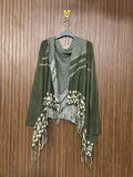 Western Cozy Look Shawl