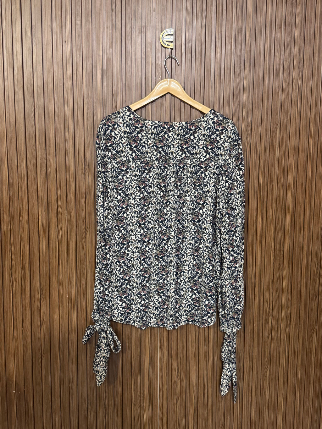 Chest 21 Length 27 Fabric Silk Printed Top