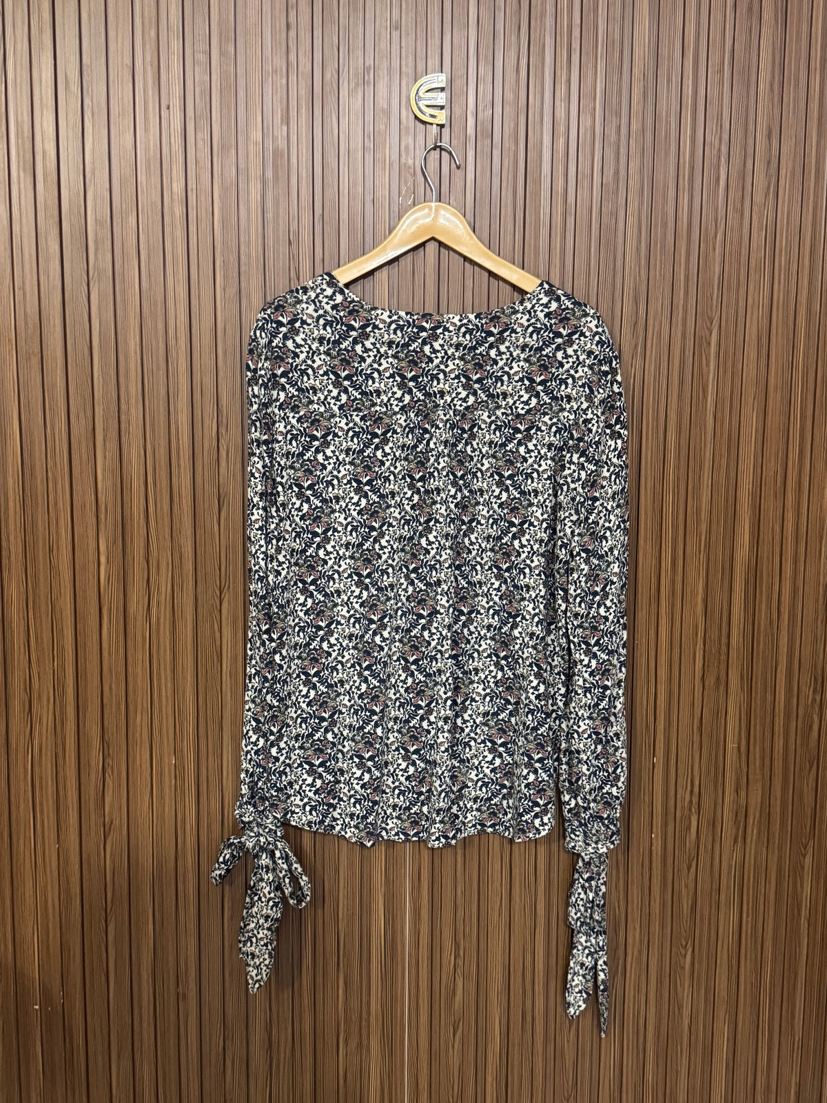 Chest 21 Length 27 Fabric Silk Printed Top